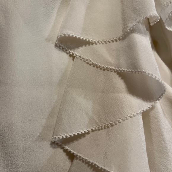 Alexis Butterfly Sleeve Silk Blouse - Picture 5 of 10